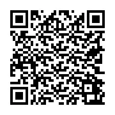 Código QR para número de teléfono +19702463626