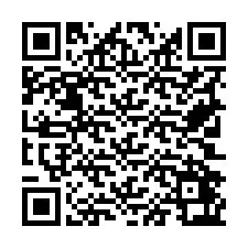 Kode QR untuk nomor Telepon +19702463627