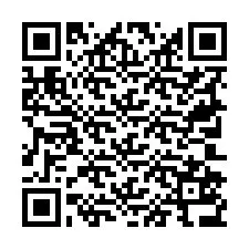 Kode QR untuk nomor Telepon +19702536108