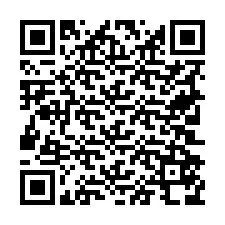 Kode QR untuk nomor Telepon +19702578276