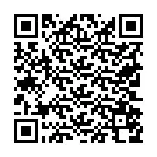 Código QR para número de teléfono +19702578566