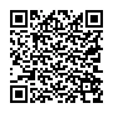 QR-Code für Telefonnummer +19702578618