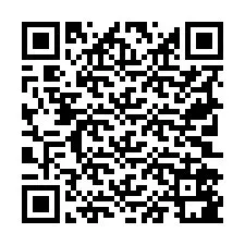 QR Code สำหรับหมายเลขโทรศัพท์ +19702581834