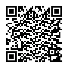Codice QR per il numero di telefono +19702583238
