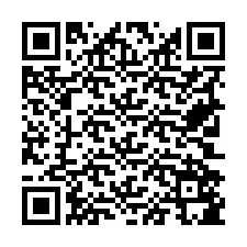 Código QR para número de telefone +19702585627