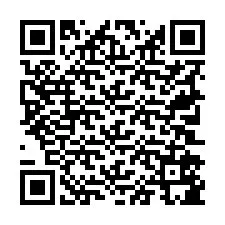 Codice QR per il numero di telefono +19702585878