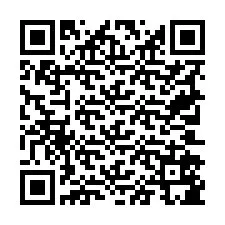 Código QR para número de telefone +19702585889