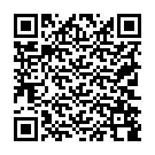 Código QR para número de telefone +19702588571