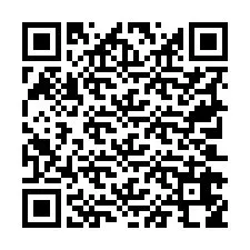 Código QR para número de teléfono +19702658898