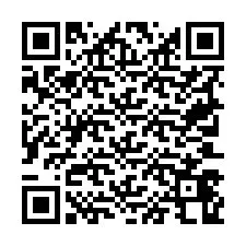 電話番号のQRコード +19703468189
