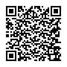 Código QR para número de teléfono +19703562972