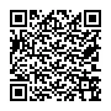 Código QR para número de telefone +19703564407