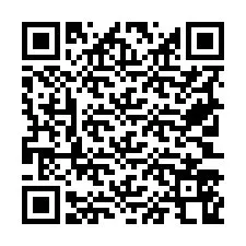 QR-code voor telefoonnummer +19703568923