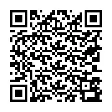 QR-code voor telefoonnummer +19703593002