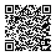 QR-koodi puhelinnumerolle +19703611833