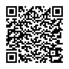 QR-koodi puhelinnumerolle +19703613984