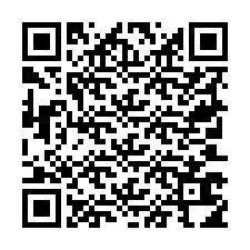 QR kód a telefonszámhoz +19703614184