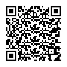 Código QR para número de teléfono +19703614640