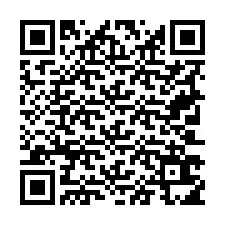 Código QR para número de telefone +19703615695