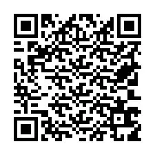 QR-code voor telefoonnummer +19703619507