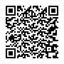 Código QR para número de teléfono +19703638035