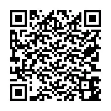 Código QR para número de teléfono +19703642023