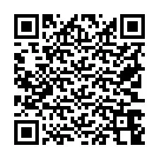 Kode QR untuk nomor Telepon +19703648833