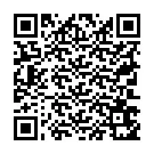 QR kód a telefonszámhoz +19703651750