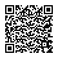 Código QR para número de telefone +19703654644