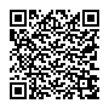 Código QR para número de teléfono +19703657214