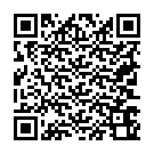 Código QR para número de teléfono +19703660175