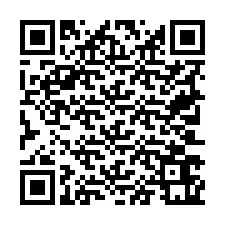 QR Code pour le numéro de téléphone +19703661399