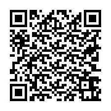 Código QR para número de telefone +19703661922