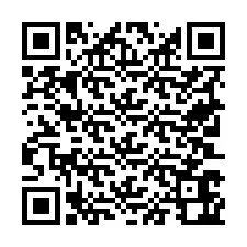 QR код за телефонен номер +19703662176