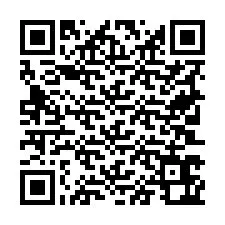 Código QR para número de teléfono +19703662476