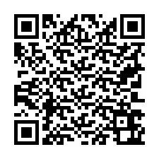 Código QR para número de telefone +19703662645