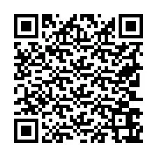 Codice QR per il numero di telefono +19703667366