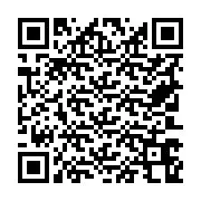 QR-koodi puhelinnumerolle +19703668047