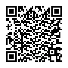 Código QR para número de telefone +19703668049