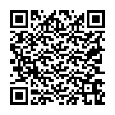 Código QR para número de teléfono +19703669169