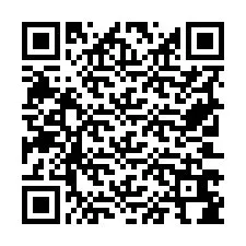 Código QR para número de teléfono +19703684287