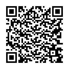 Código QR para número de teléfono +19703685522