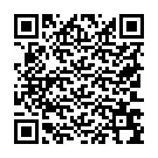 Código QR para número de teléfono +19703694516