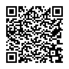 Código QR para número de teléfono +19703696507