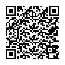 QR Code pour le numéro de téléphone +19703820897