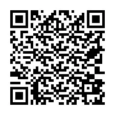 QR-koodi puhelinnumerolle +19703825303