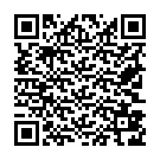 Código QR para número de telefone +19703826537