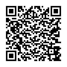 Codice QR per il numero di telefono +19703847839