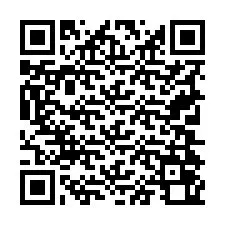 Kode QR untuk nomor Telepon +19704060475