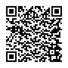 QR-koodi puhelinnumerolle +19704063828